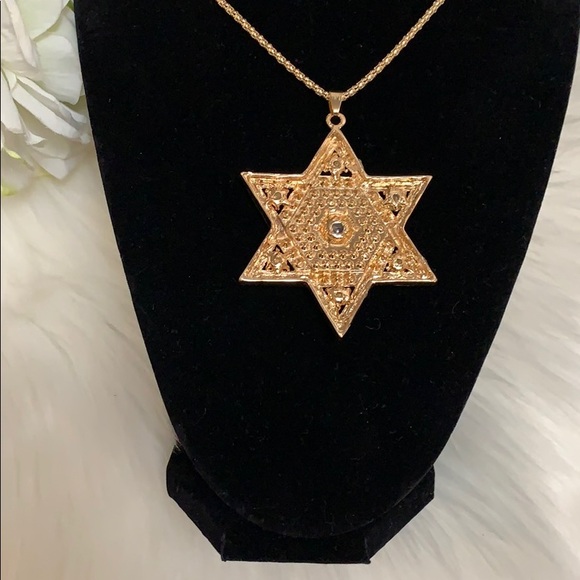 NEW! Star Of David Gemstone Pendant Neckla… - Picture 3 of 3